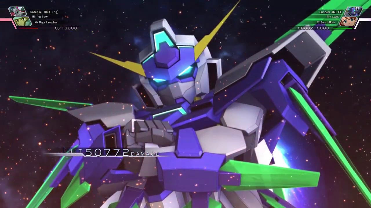 SD Gundam G Generation Crossrays:  Gundam AGE-FX