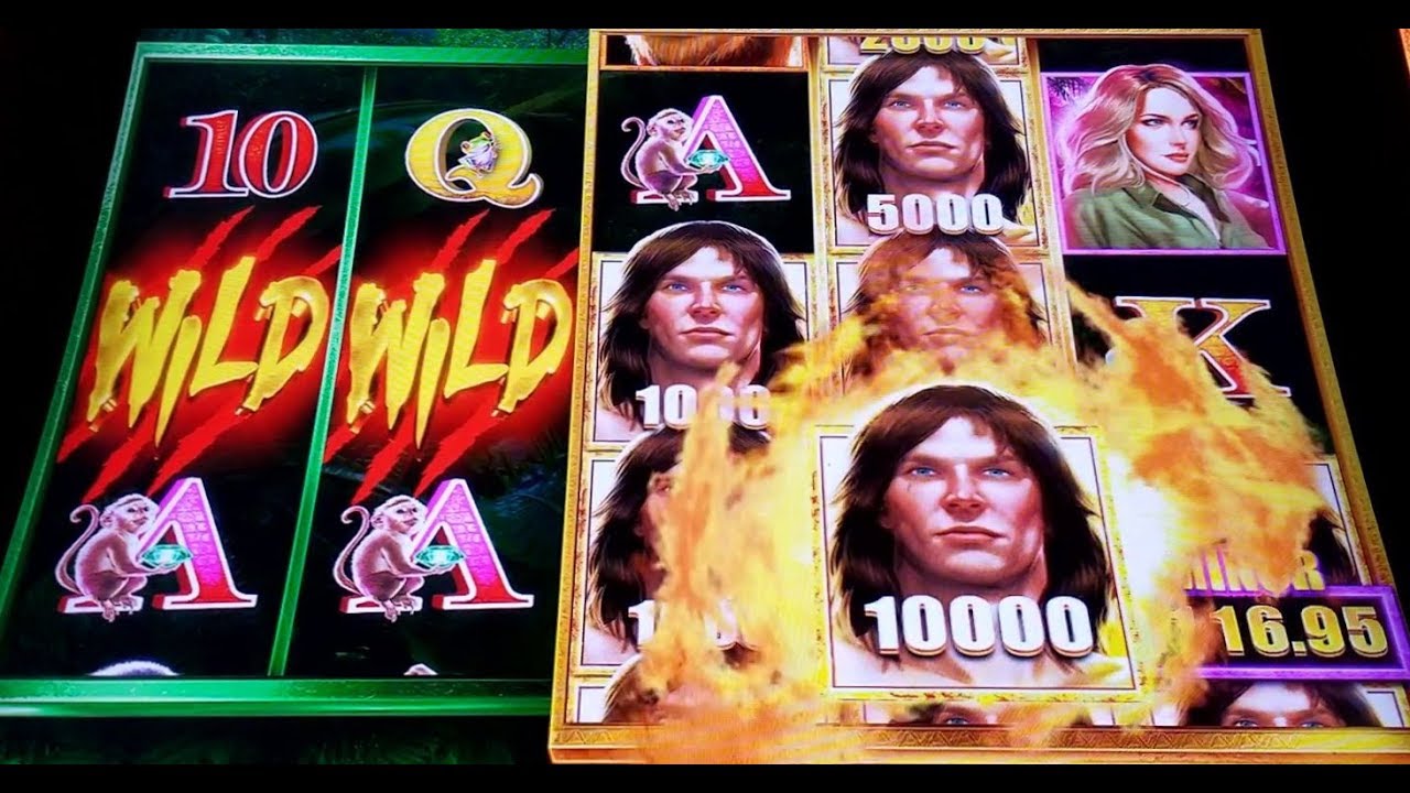 BIG WIN! TARZAN SLOT MACHINE LIVE PLAY+BONUS
