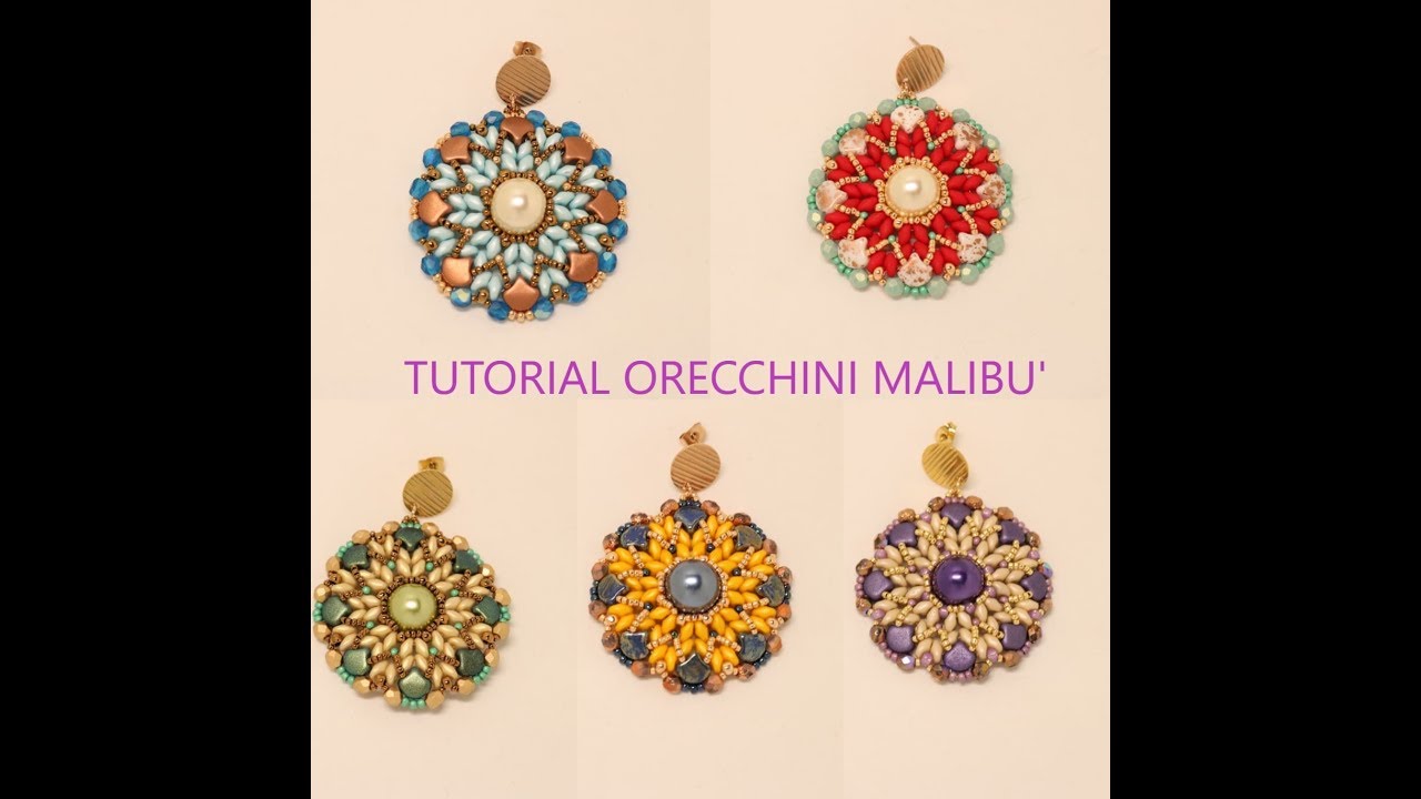 Tutorial Orecchini MALIBU'