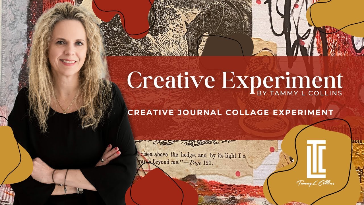 Creative Experiment Creative Journal & Collage Experiment #creativejourney #collage #journal