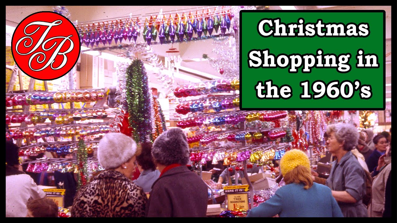 1960's Shopping - Inside Stores - Window Displays - Shop with Me via Vintage Color Photos