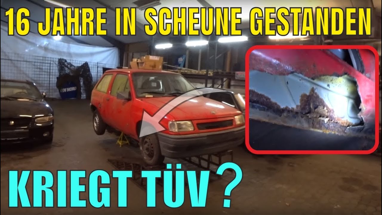 Opel Corsa A Scheunenfund: Großer Rostcheck! Noch rettbar oder Kernschrott?? [JEDE MENGE OPELGOLD]