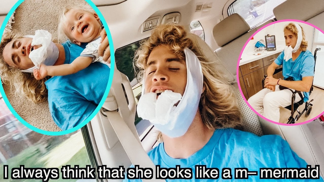 Derik got his WISDOM TEETH OUT *Hilarious post op footage*