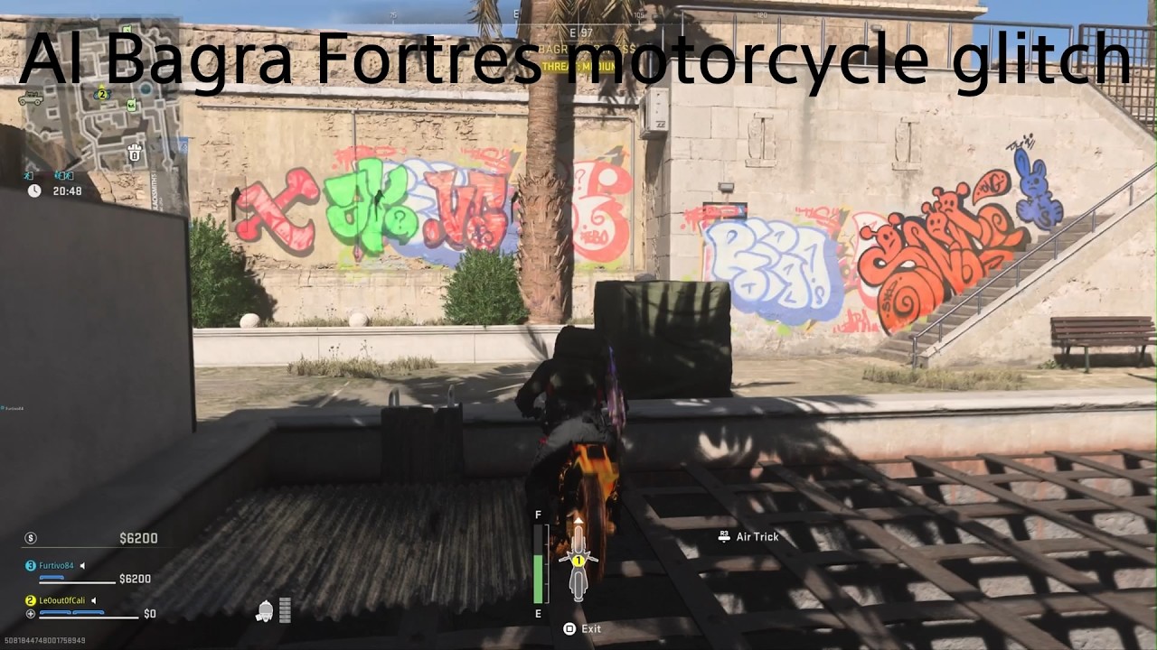 Call of Duty® Modern Warfare 2 Al Bagra Fortres Motorcycle Glitch
