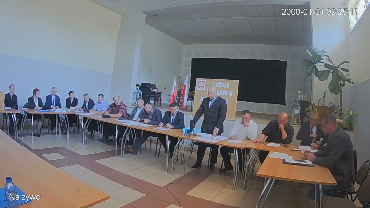 Nagranie I Sesji Rady Gminy Jeleniewo IX Kadencji część 3