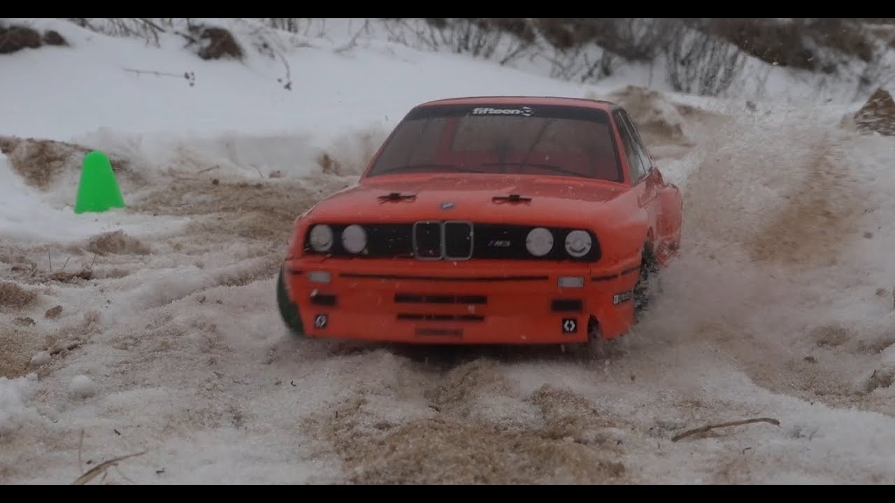 НЕРЕАЛЬНОЕ зимнее ралли на BMW M3 E30 (как Кларксон)