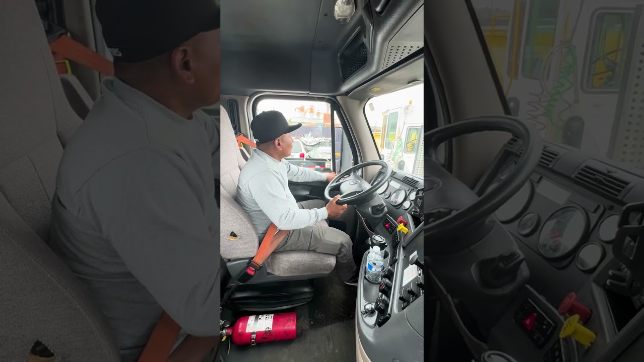 Class A. Incab inspection with ur favorite instructor at HIGH POWER TRUCKING ACADEMY