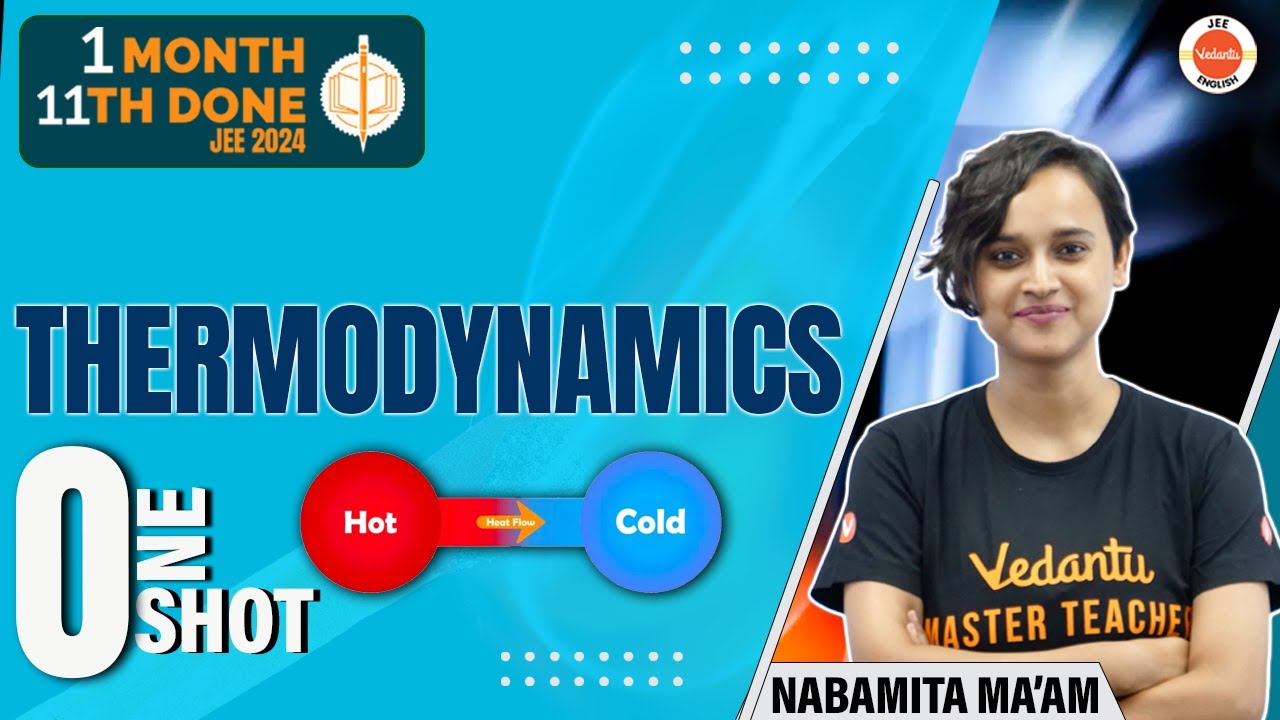 Thermodynamics - One Shot | Class 11 Chemistry | JEE 2024 | Nabamita Ma'am