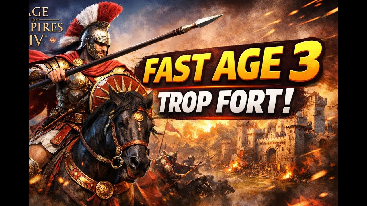 Le fast age 3 Macédonien est surpuissant ! AOE4 ranked Diamant