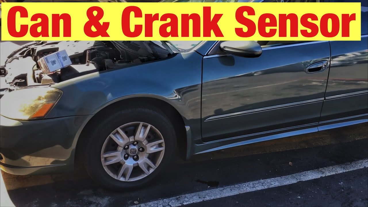How To Replace The Cam And Crank Sensors On A 2002-2006 Nissan Altima