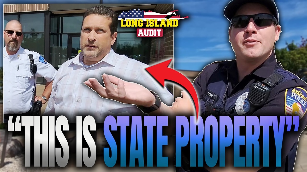 COs Try Removing Journalist From Public Property! Police Step In!