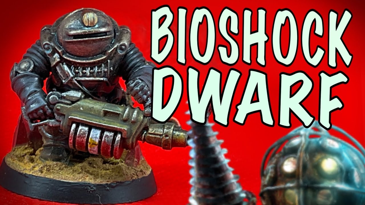 Warhammer/Bioshock/Deep Rock Galactic Dwarf painting tutorial