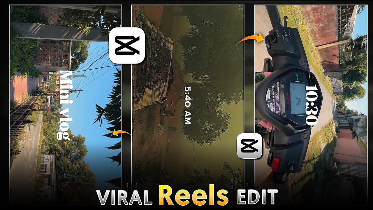 Mini Vlog Trend Instagram Reels | Instagram Trending Mini Vlogs Video Editing | Capcut Editing