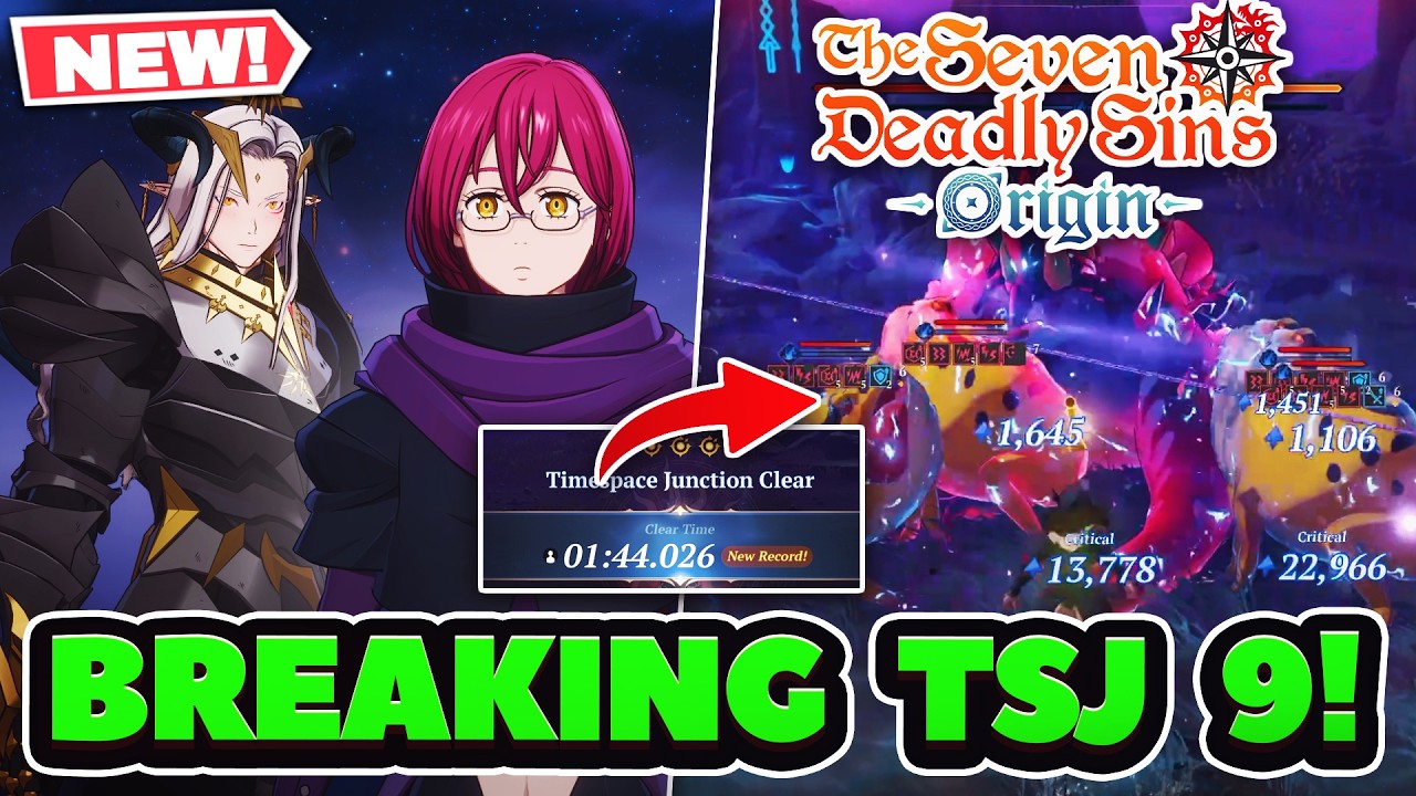 GOWTHER & DRAKE ARE BREAKING TIMESPACE SECTOR 9! INSANE COMBOS! | 7DS: Origin