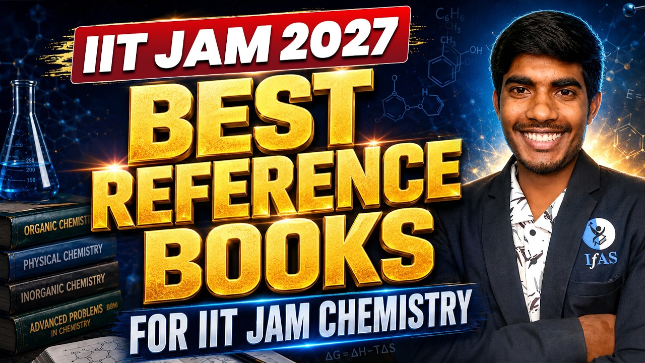 IIT JAM 2027 Chemistry Best Books | Organic, Inorganic & Physical Chemistry
