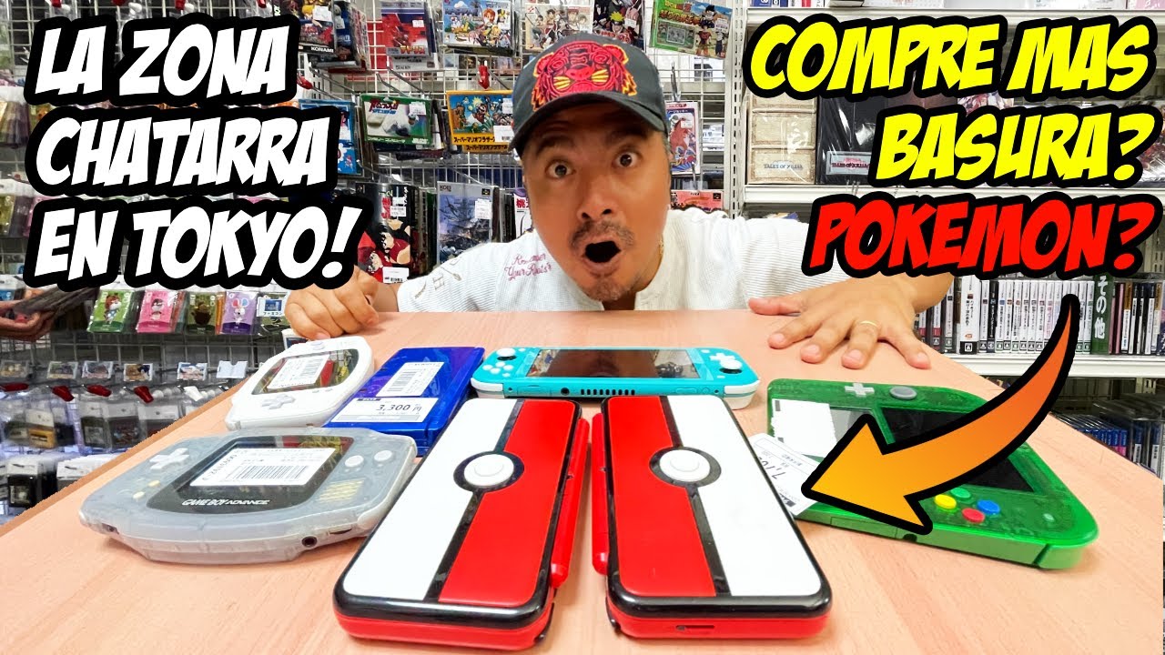 💰ME GASTE 450 USD COMPRANDO VIDEOJUEGOS DE LA ZONA CHATARRA EN TOKYO CON JAPAN GEEK