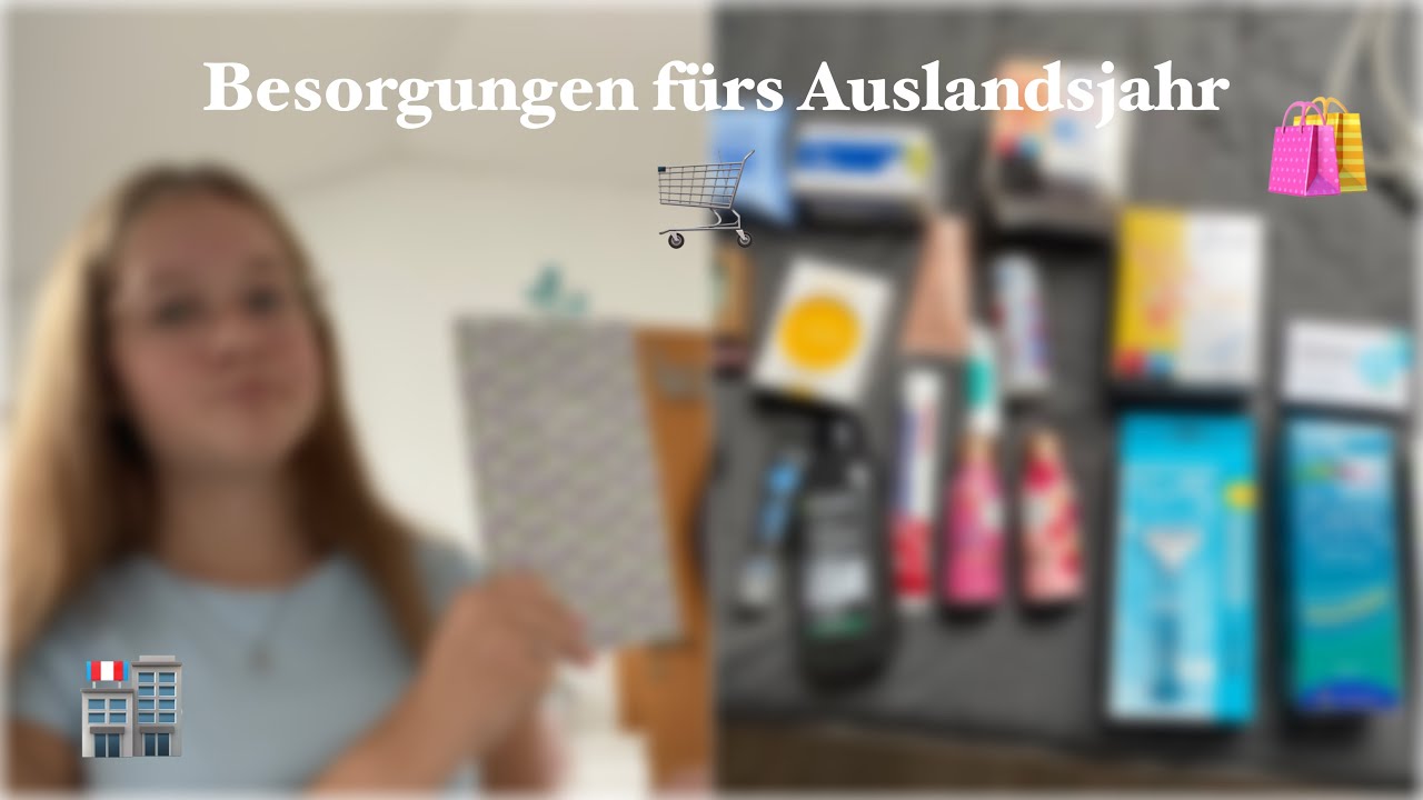 Besorgungen für mein Auslandsjahr //  Auslandsjahr 2023/24 🇺🇸