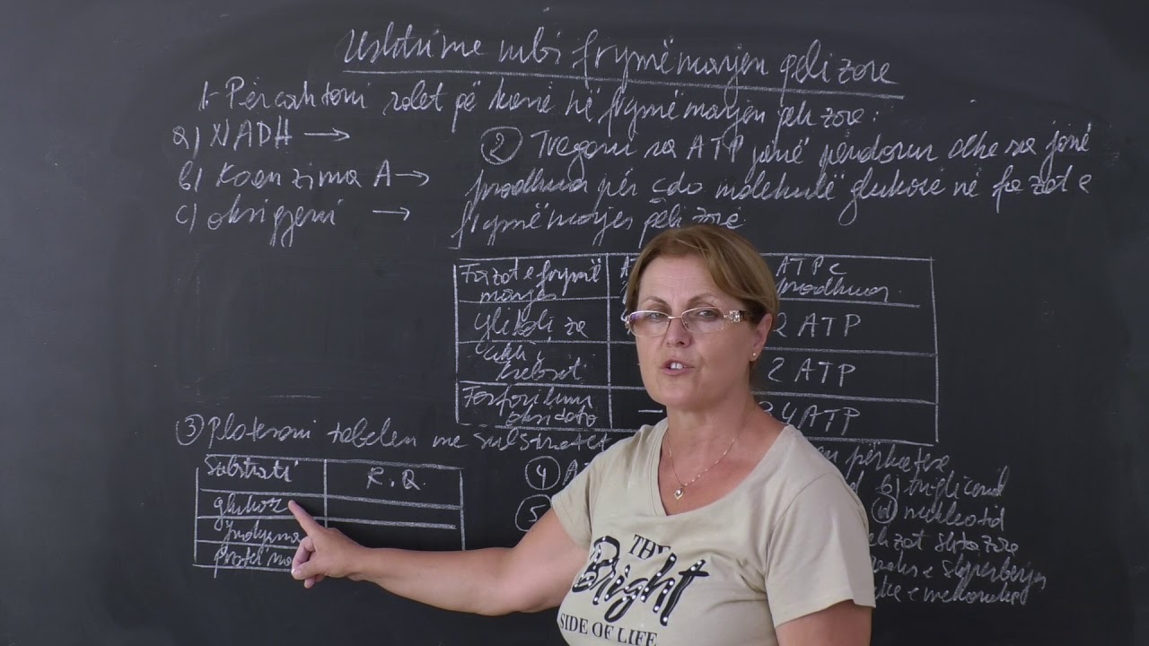 Biologji - Frym&euml;marrja qelizore.