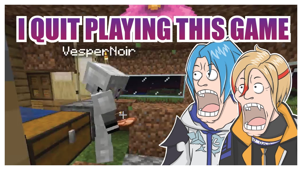 𝐕𝐄𝐒𝐏𝐄𝐑 Want To Quit Playing Minecraft After Finding Out What Happened To His House 【HOLOSTARS EN】