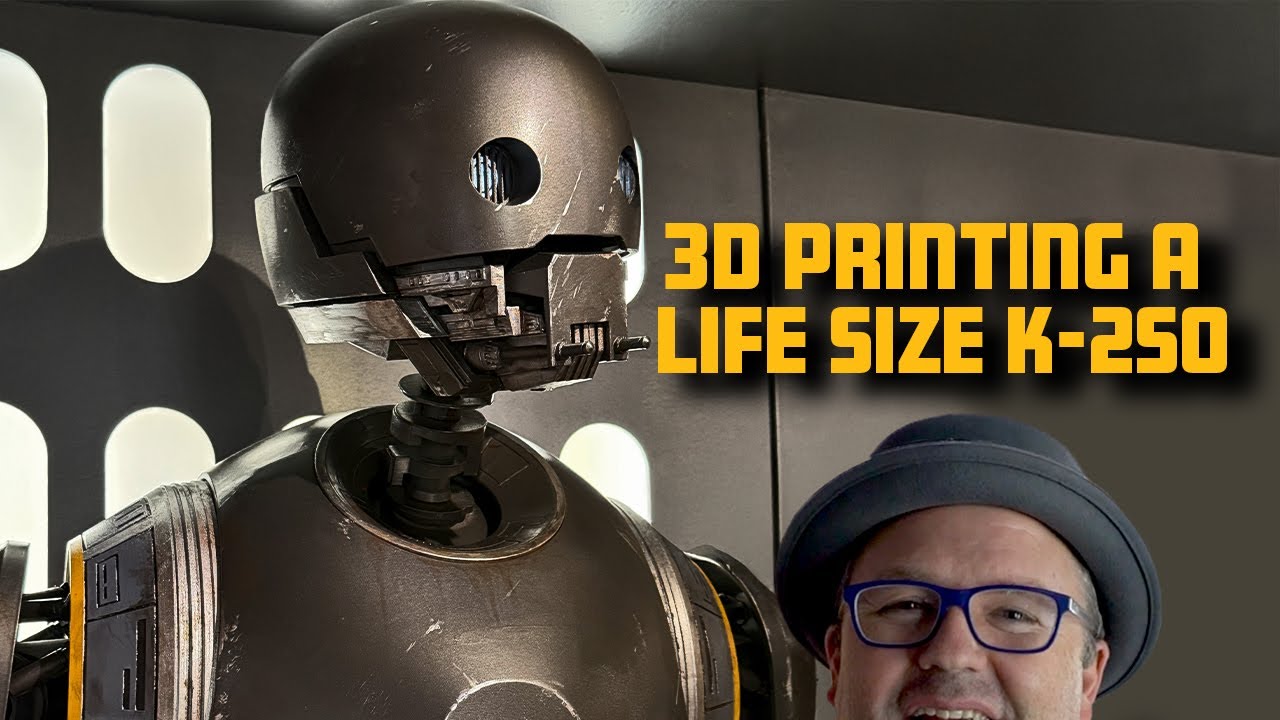 3D printing a life size K-2SO