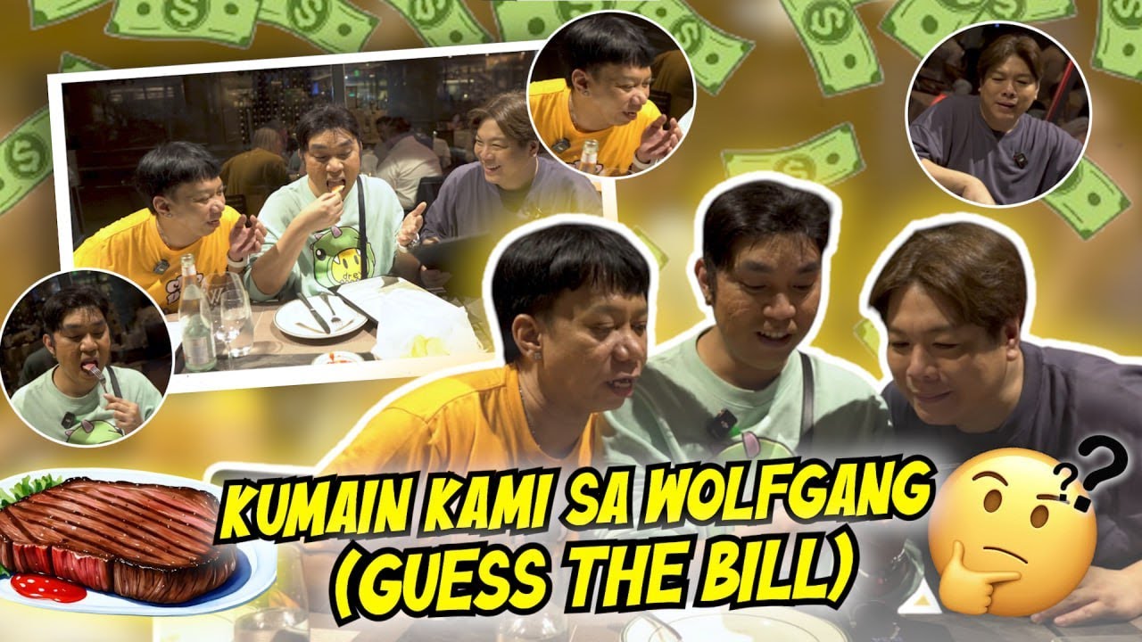 KUMAIN KAMI SA WOLFGANG (GUESS THE BILL) | BEKS BATTALION