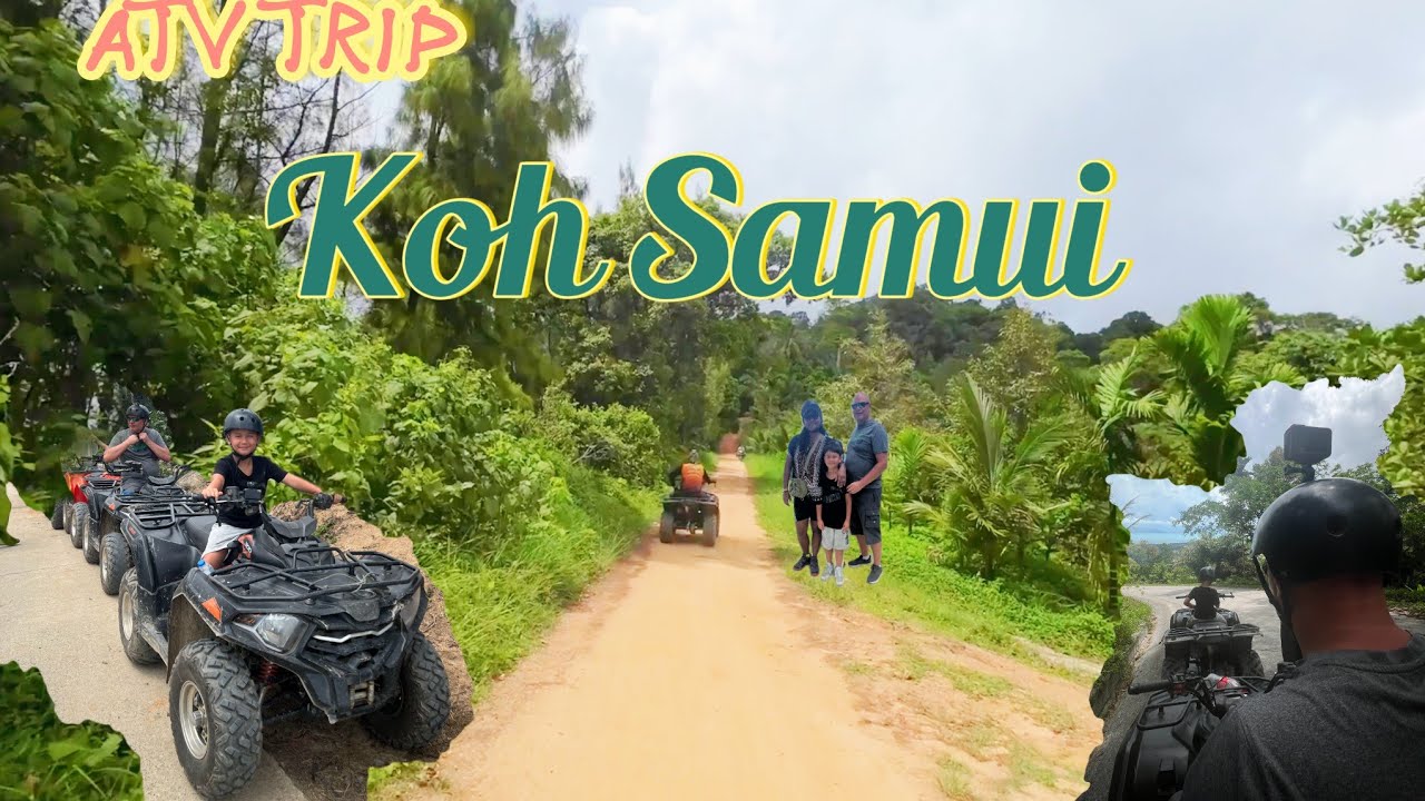 Family ATV Ride Through Koh Samui