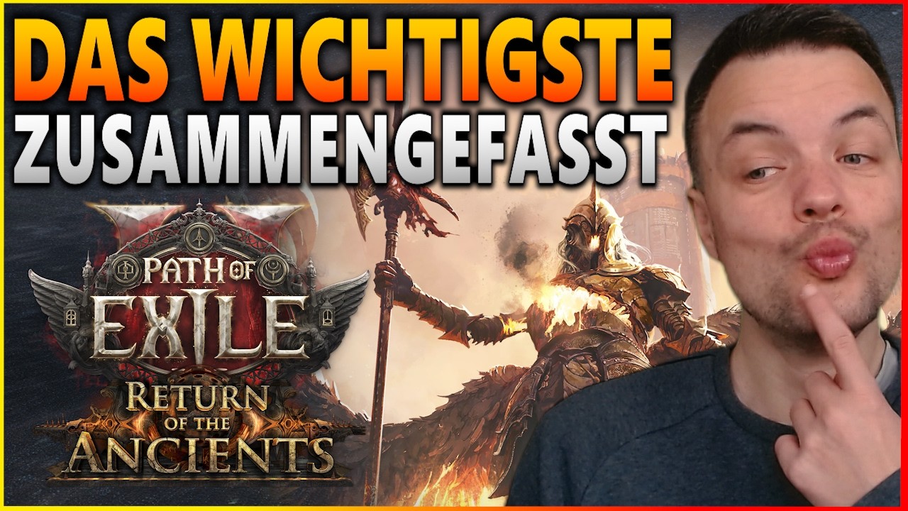 Die wichtigsten Infos zum gro&szlig;en Update 0.5! | Path of Exile 2 Return of the Ancients