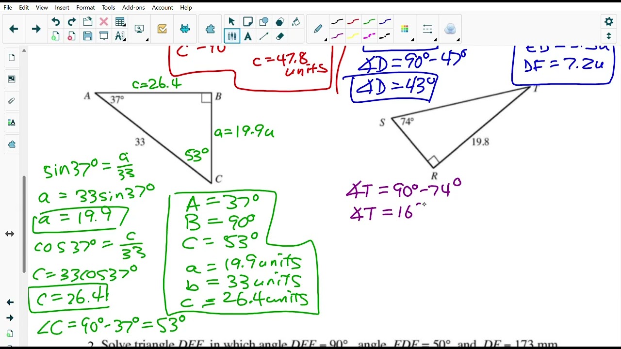 Trigonometry Lesson 5 [EXERCISES]