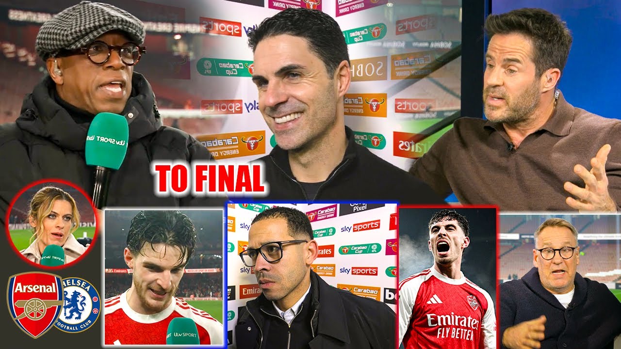Arsenal vs Chelsea 1-0 (4-2) Havertz Last-Minute Goal Sends Gunners To Final 🔥 Ian Wright Reaction