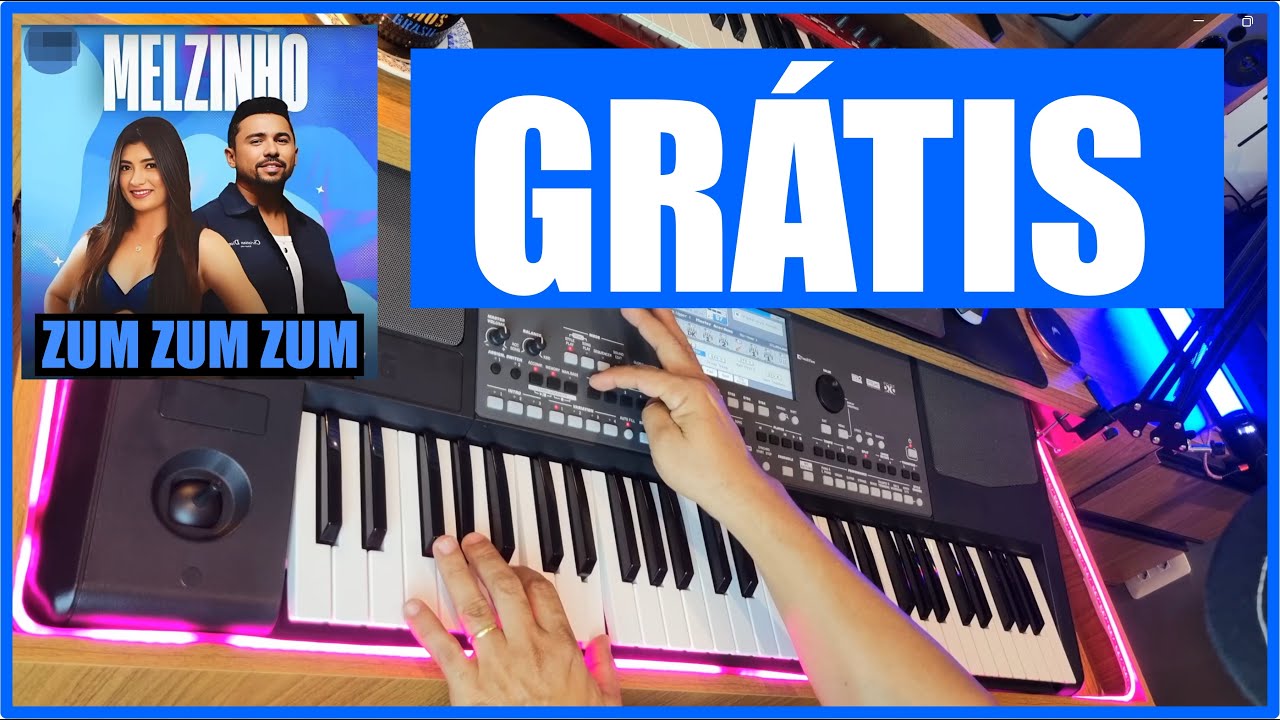 ZUM ZUM ZUM (Melzinho🍯) VINHETA GRÁTIS - FORMATO DOS TECLADOS KORG-PA E WAV