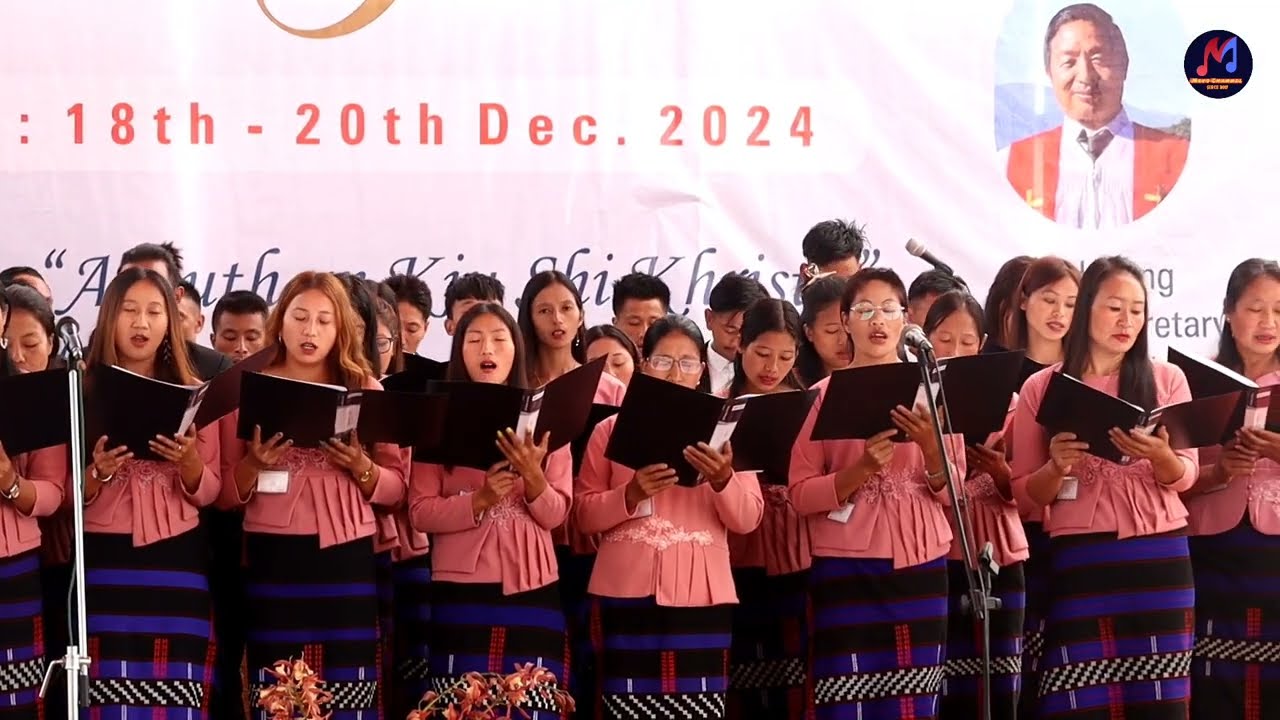Jubilee Song | Nokhu Baptist Church Choir | at Aniangan Baptist Church Golden Jubilee 2024