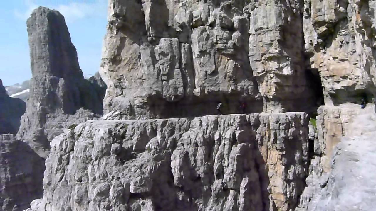 Ref. Alimonta-Ferrata Bocchette Central-Ref. Pedrotti, Brentei y Casinei-Dolomitas Brenta- 3