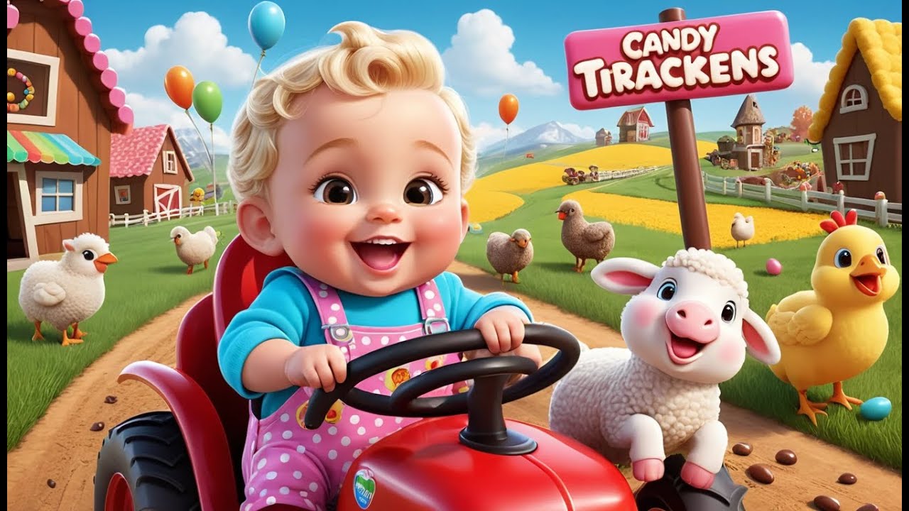Old MacDonald&rsquo;s Candy Farm | Fun Nursery Rhyme for Kids | Sweet Learning Song