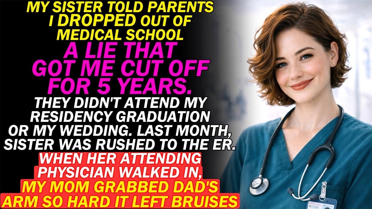 My Parents Cut Me Off Over My Sister’s Lie — Five Years Later, I Was Her Only Hope in the ER