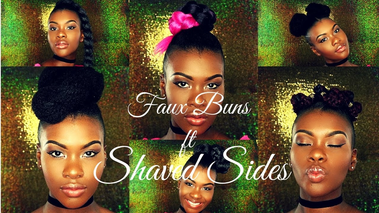 |.| Faux Buns ft Shaved Sides |.|