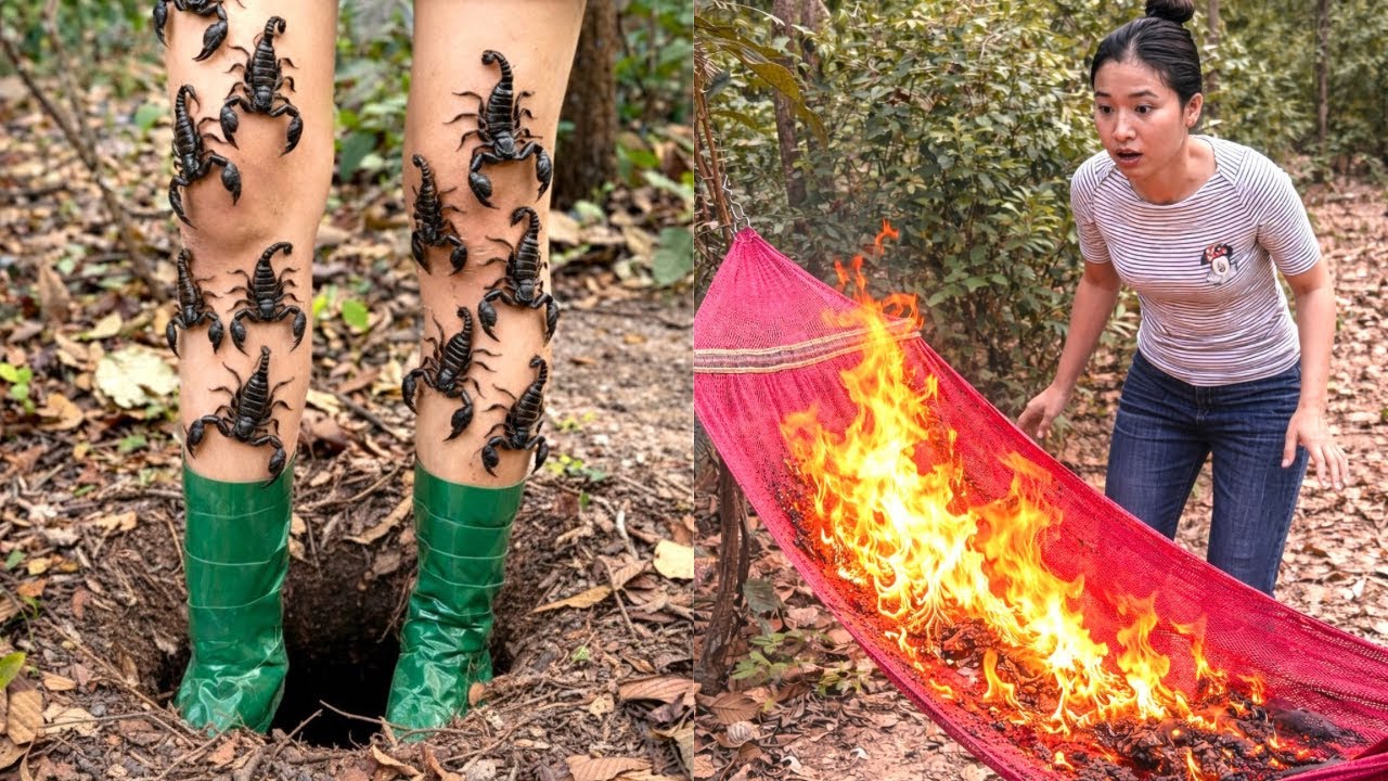 Survival Skills: SMART idea and USEFUL in forest #useful #bushcraft #outdoors #camping #survival