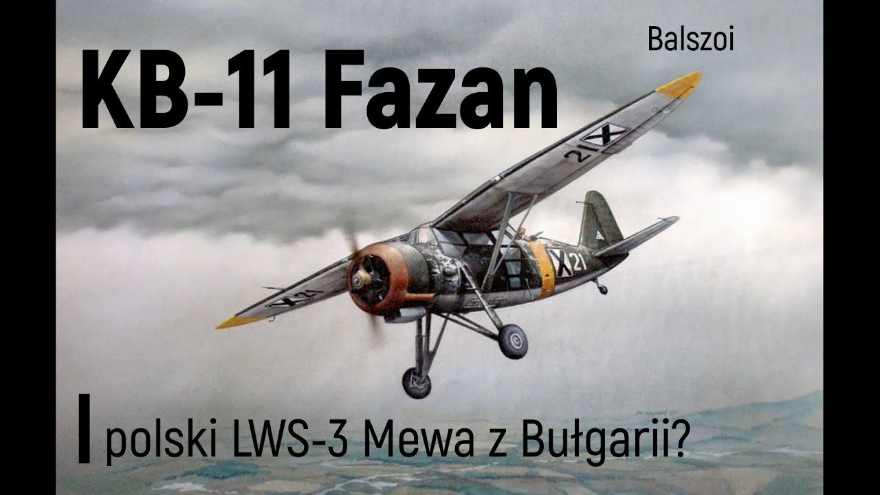 KB-11 Fazan | polski LWS-3 Mewa z Bułgarii?