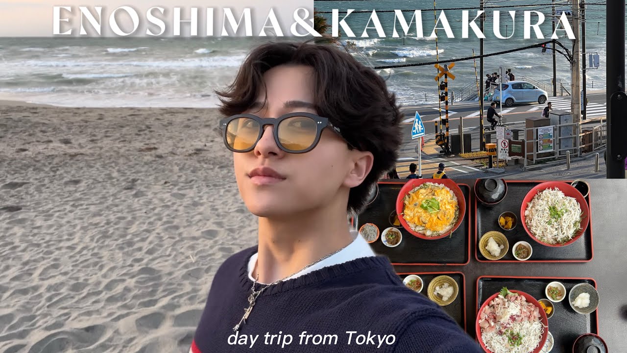 Day trip from Tokyo🌊 Enoshima & Kamakura vlog!