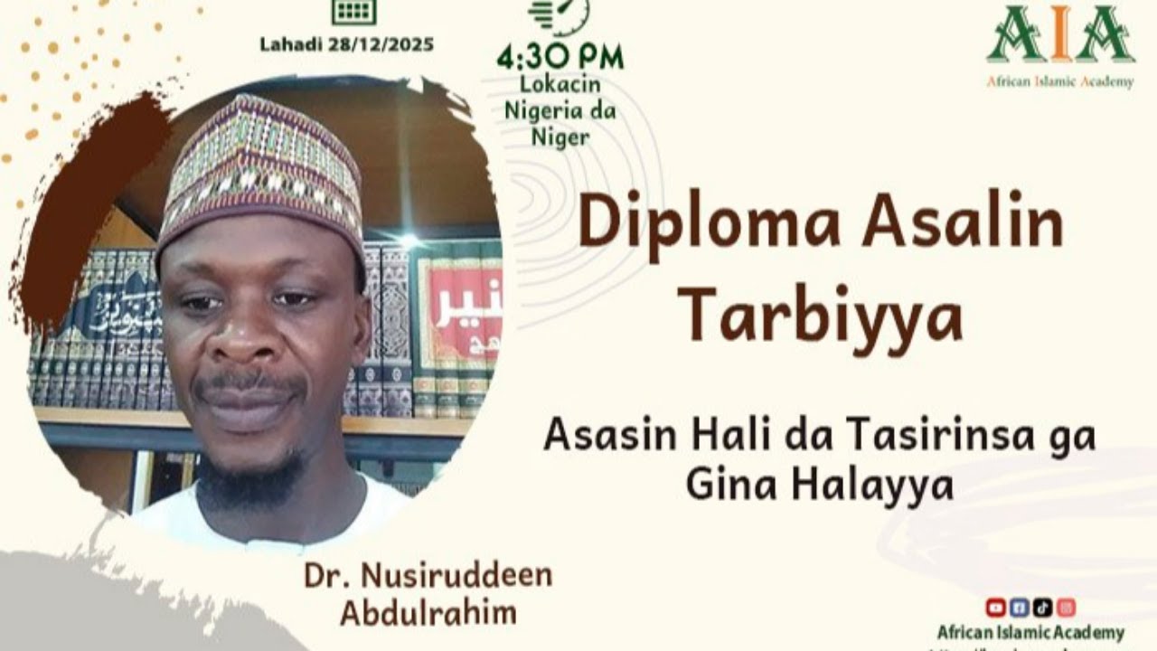 Asasin Hali da Tasirinsa ga Gina Halayya