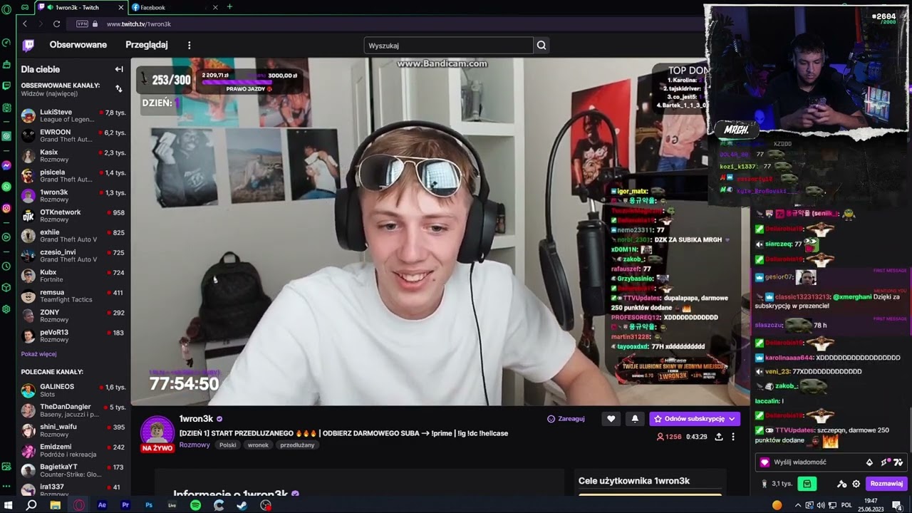 MERGHANI | 100 sub giftow dla wroneckiego