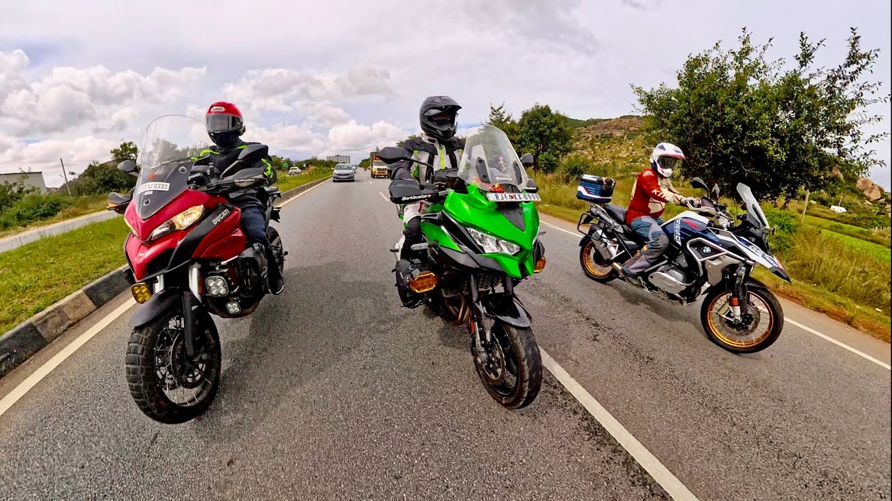 BMW GS1250 | Hayabusa | Ducati Multistrada | Kwasaki Versys 1000 | on Highways