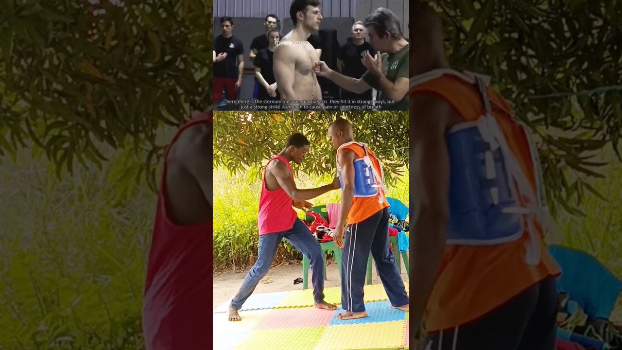 🚨 Self-Defense: How to Escape a Front Grab Fast!#Pressure points #kungfu