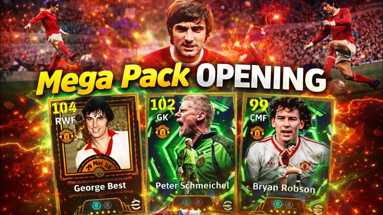 PACK OPENING EM BUSCA DO GEORGE BEST 😱 NOVA LENDA NO EFOOTBALL 26 MOBILE