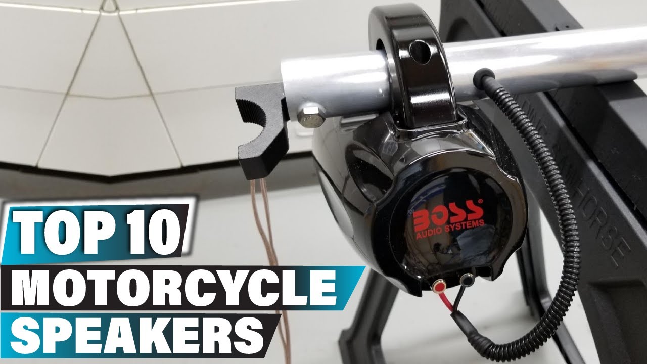 Best Motorcycle Speaker In 2025 - Top 10 Motorcycle Speakers Review