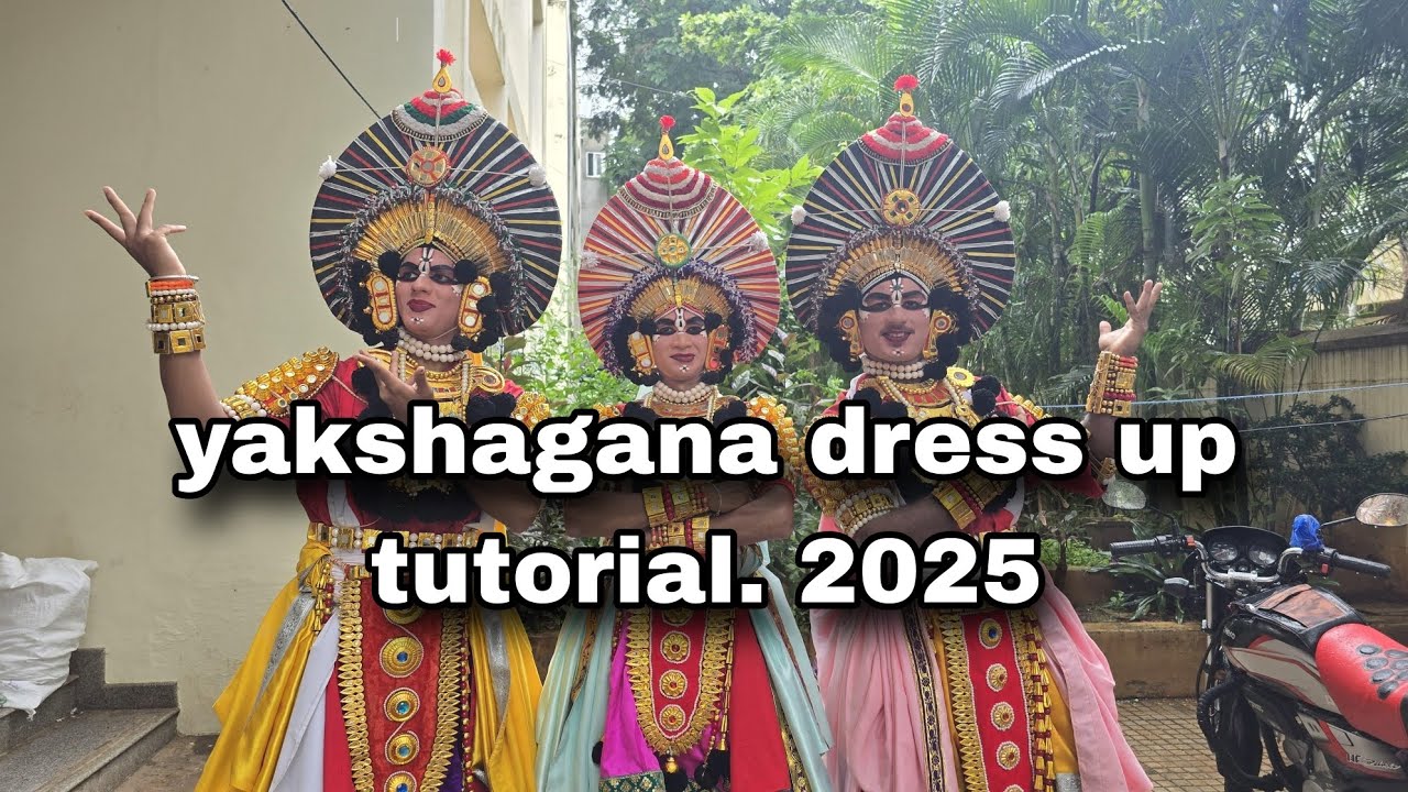 yakshagana dress up tutorial 2025.. ಯಕ್ಷಗಾನ