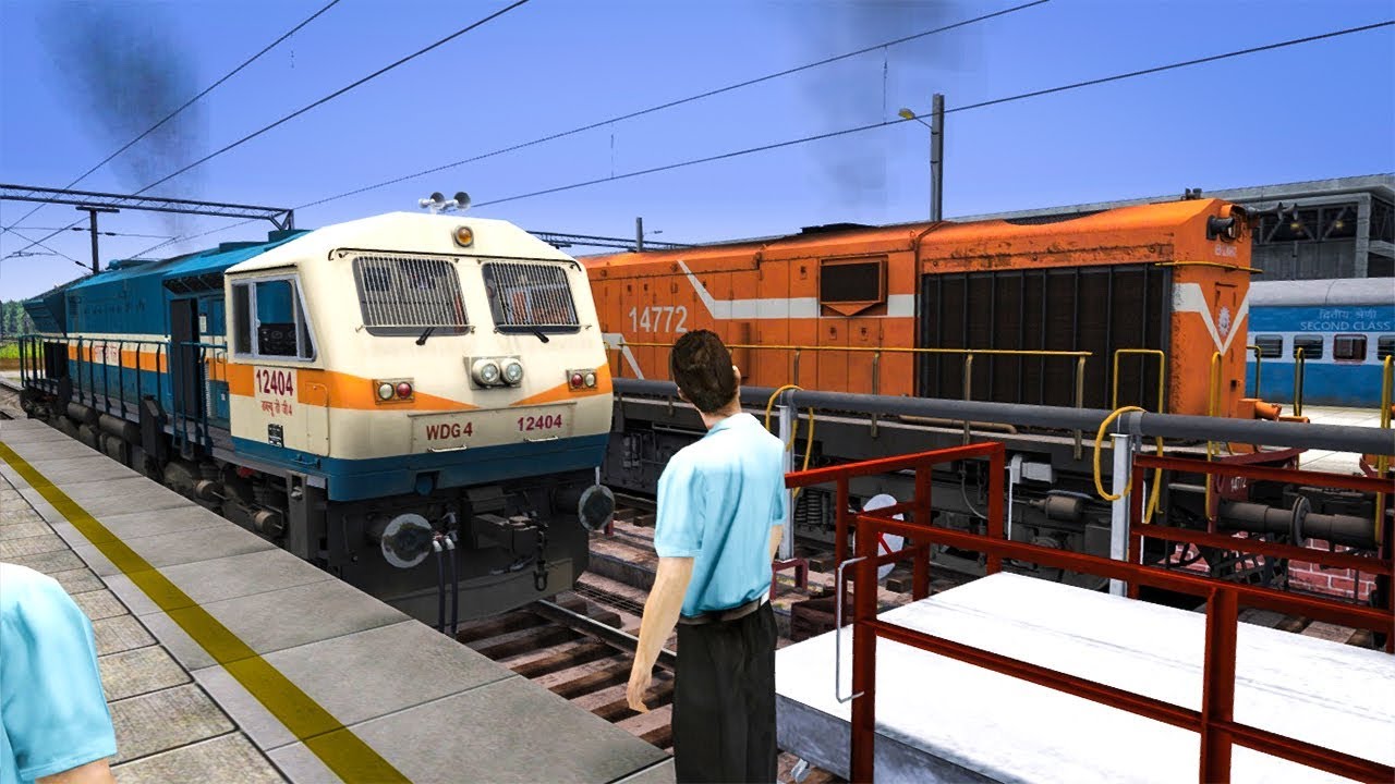 WDG4 Loco Coupling With Freight Train At Chandigarh | Train Simulator 2019 | Indian Railways