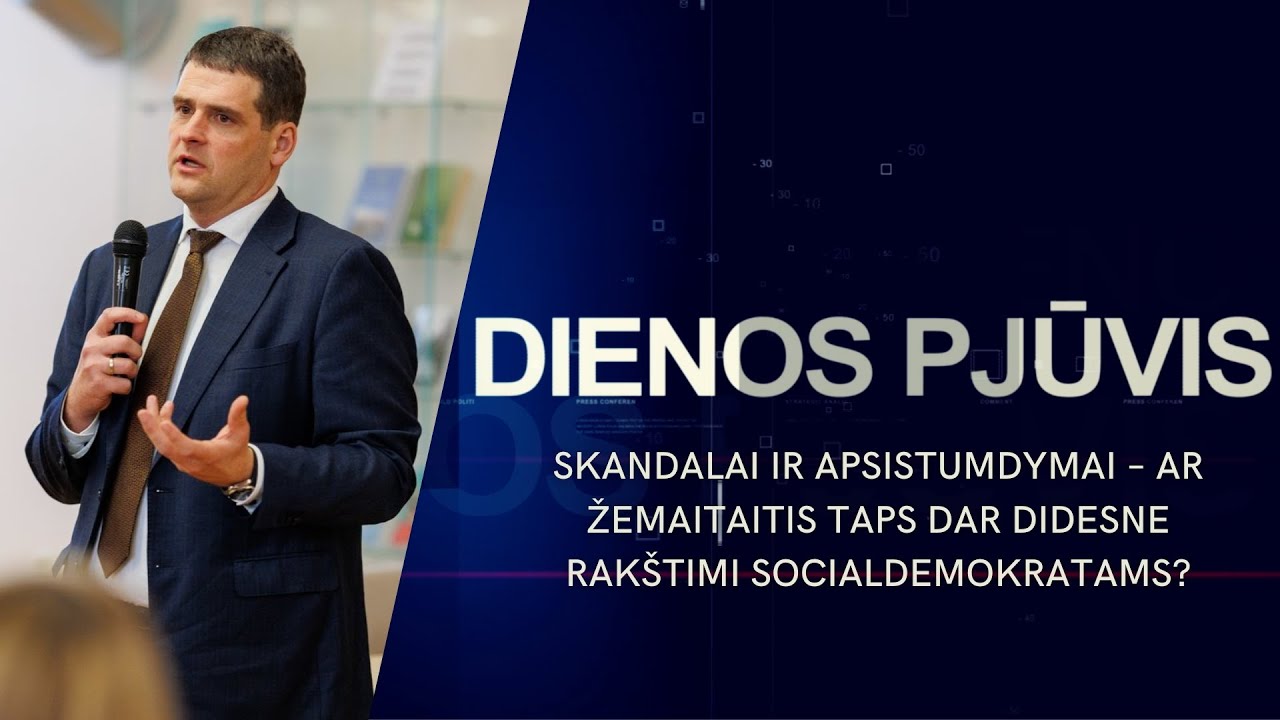 Skandalai ir apsistumdymai – ar Žemaitaitis taps didesne rakštimi socialdemokratams? | DIENOS PJŪVIS