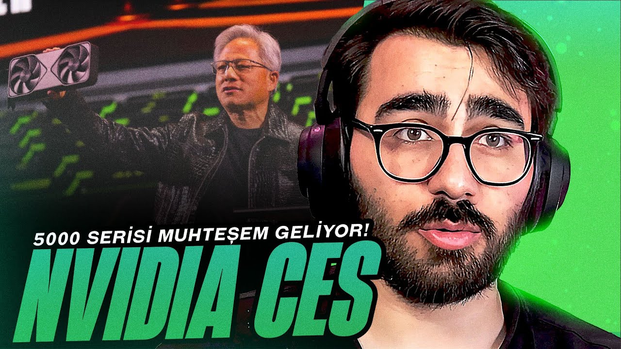 Videoyun - 4090 Gücünde 5070 (DEĞİL) 5000 Ekran Kartları Muhteşem! Türkiye Fiyatı? (NVIDIA CES)