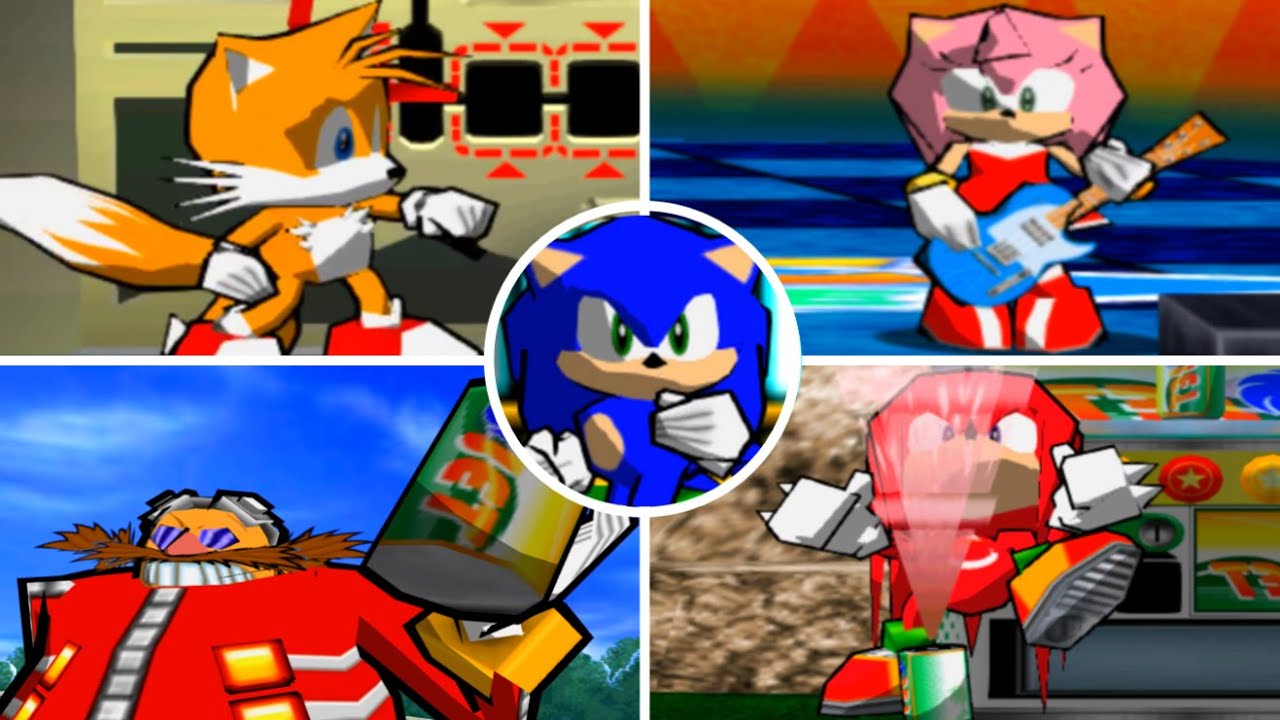Sonic Shuffle: All Mini-Games (4K/60FPS) [DC Emulator]