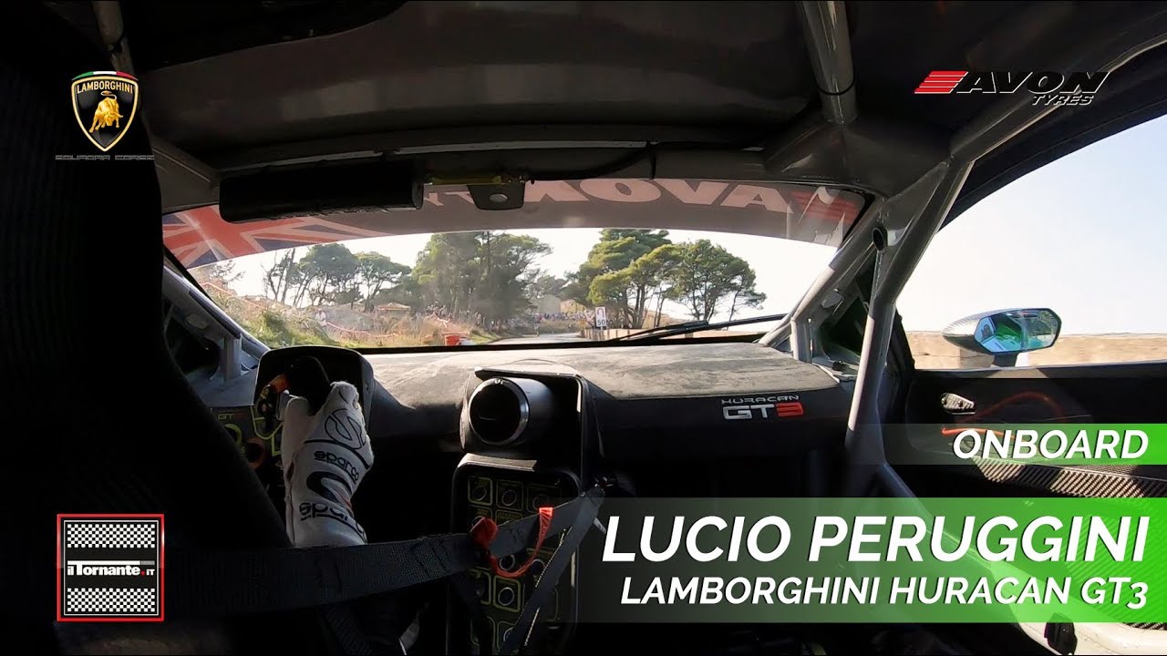 ON BOARD || LUCIO PERUGGINI - LAMBORGHINI HURACAN GT3 || 61^ MONTE ERICE 2019